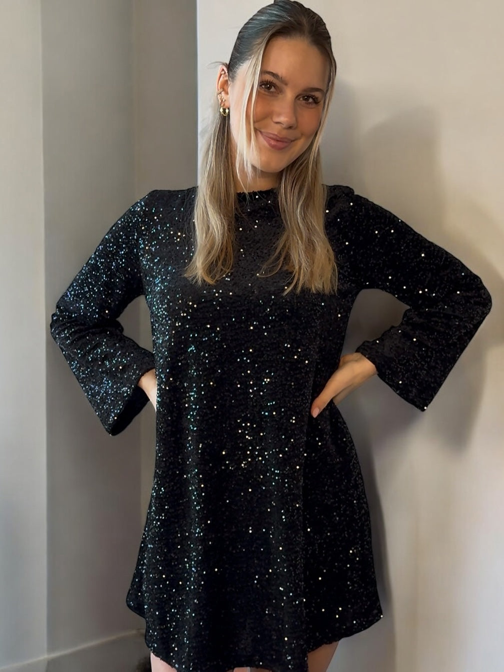 Robe à sequins « Gwen »