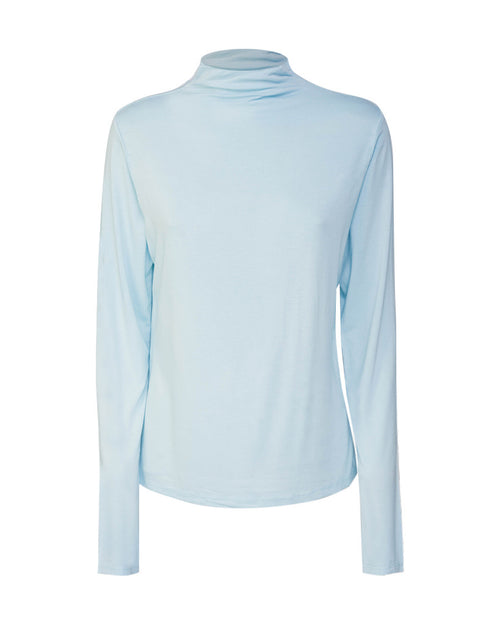Viskose Basic Longsleeve, versch. Farben
