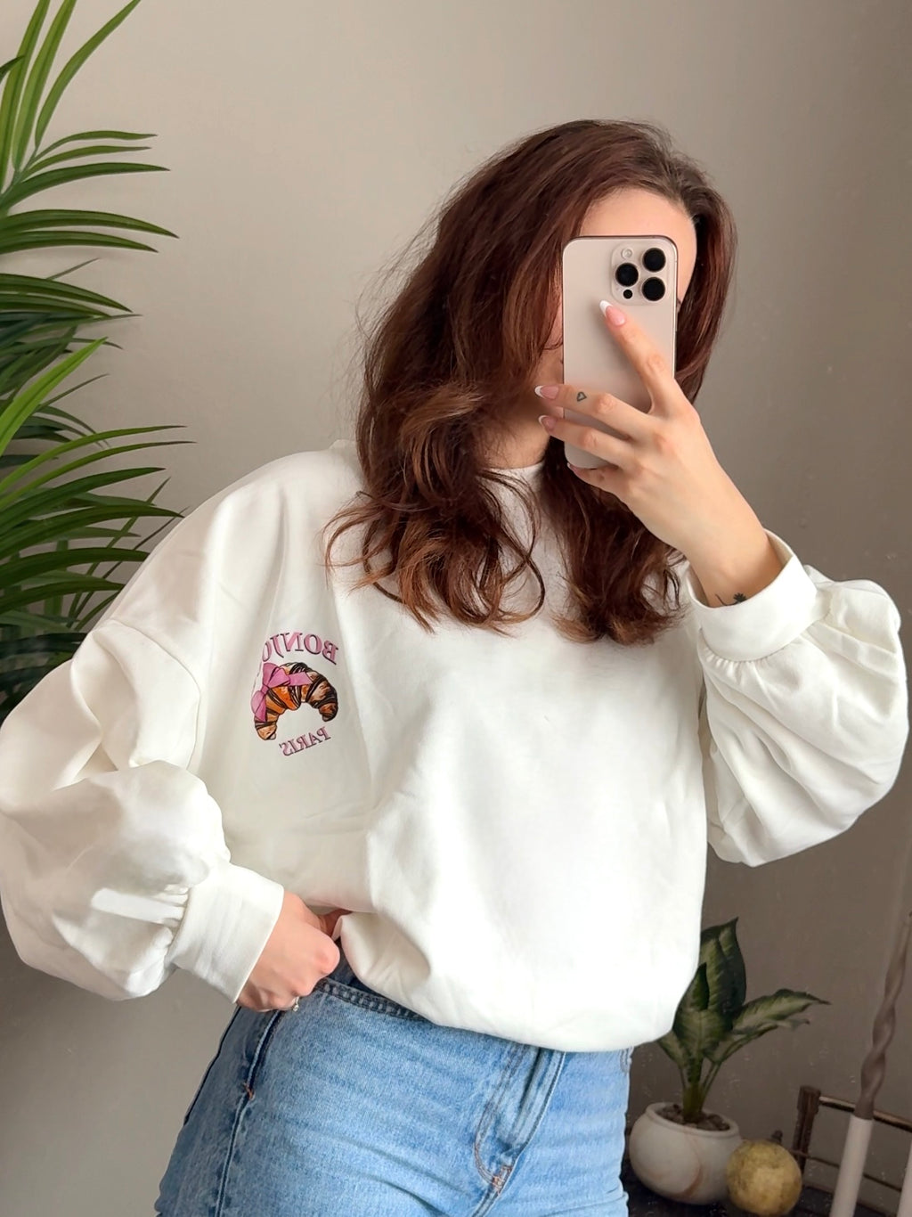 Pullover „Bonjour“