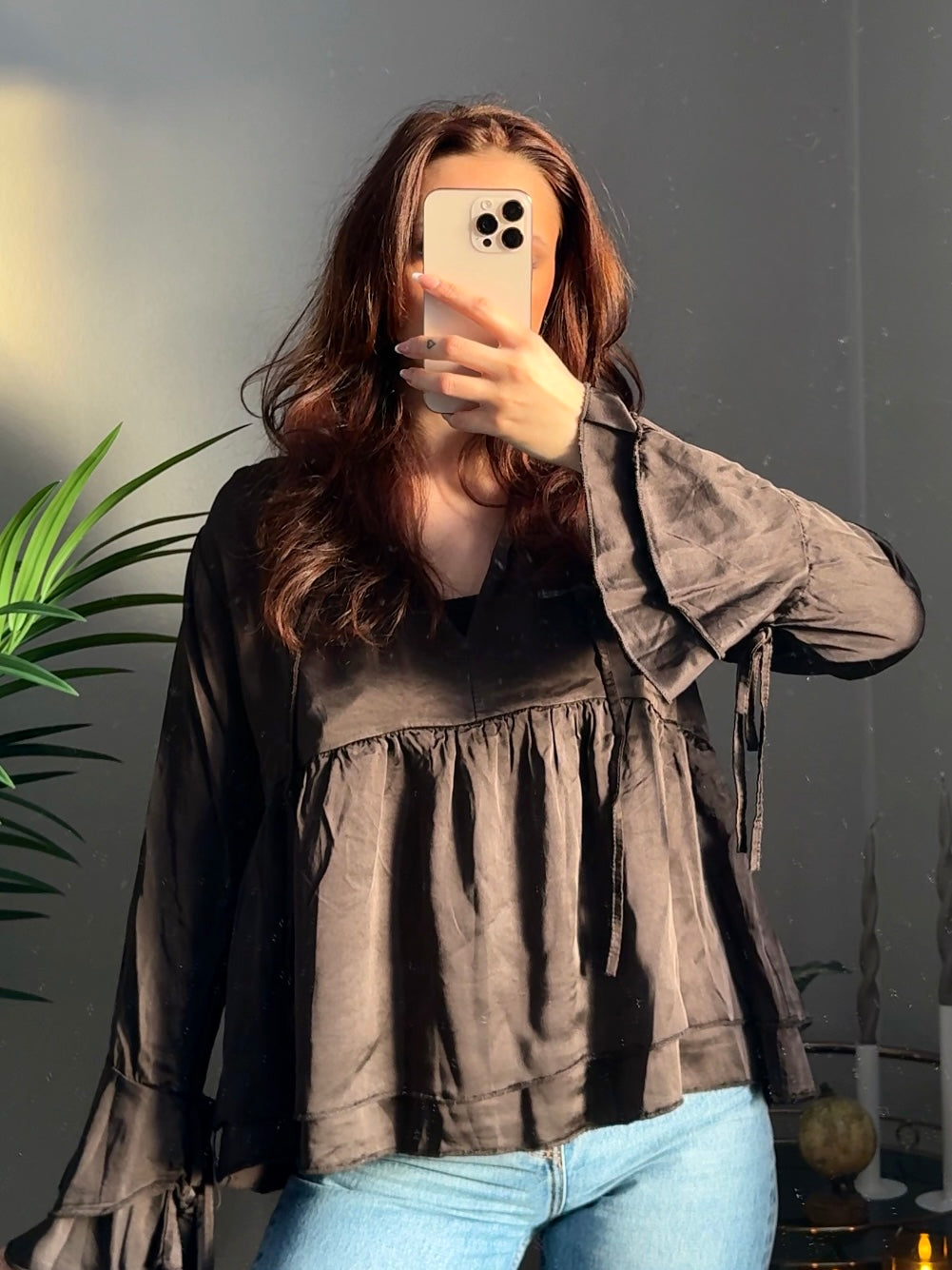 Viskose Seide Bluse „Jolina“