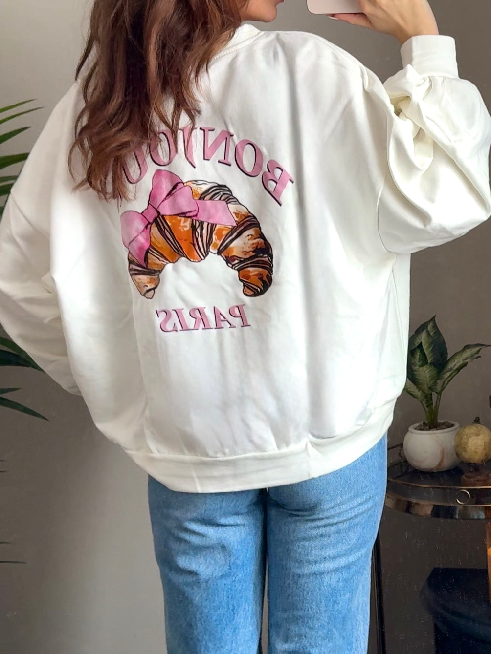 Pullover „Bonjour“