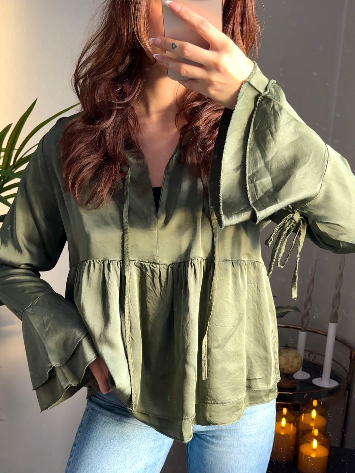 Viskose Seide Bluse „Jolina“