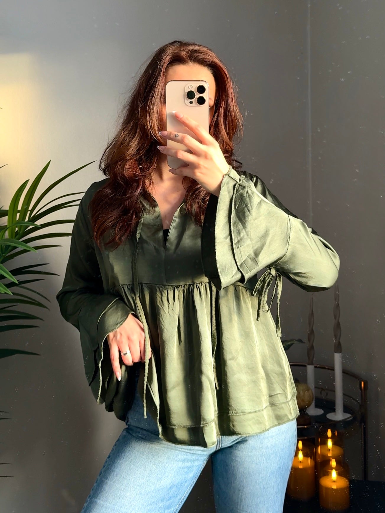 Viskose Seide Bluse „Jolina“