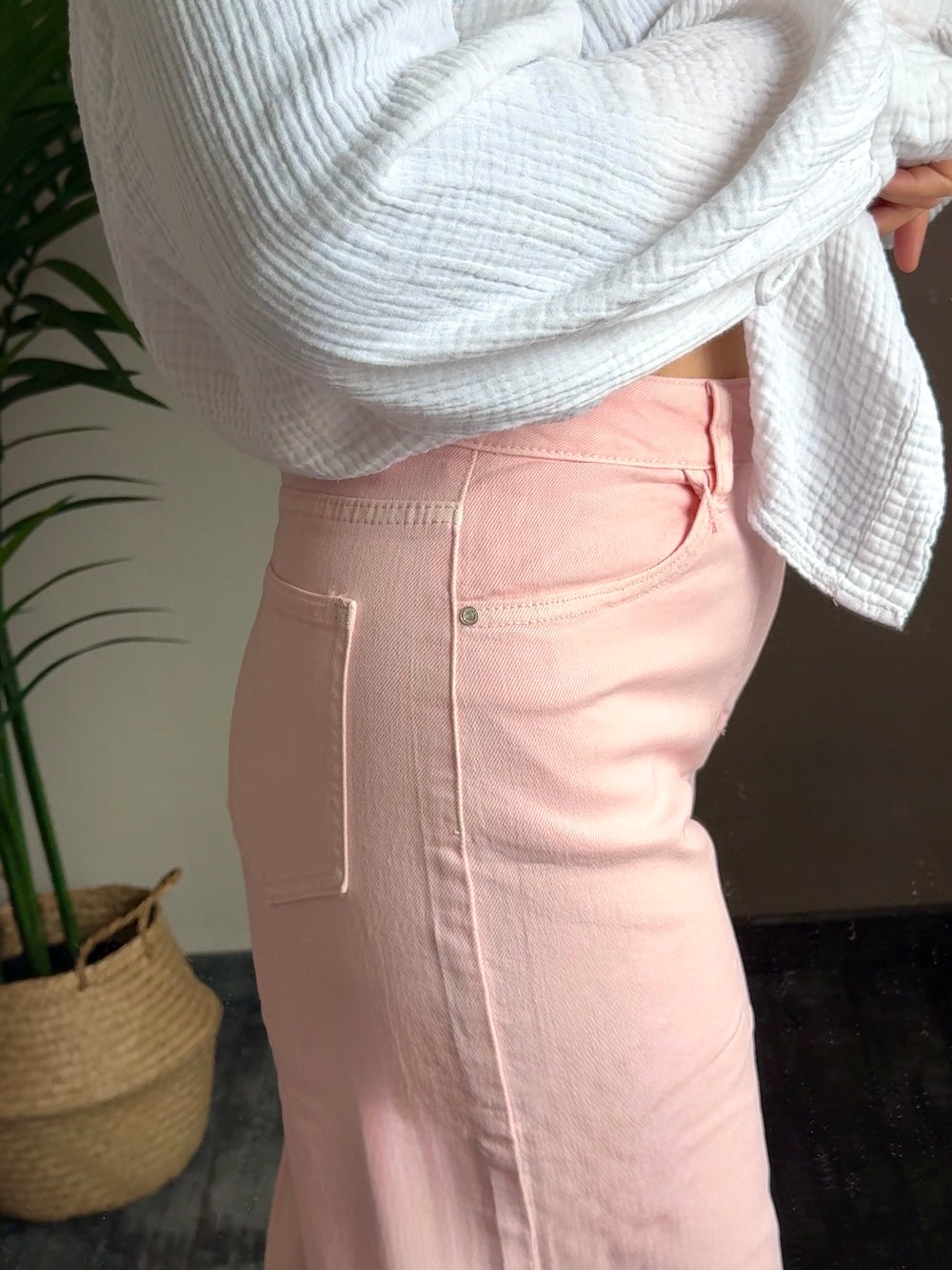 High Waist wide leg Jeans