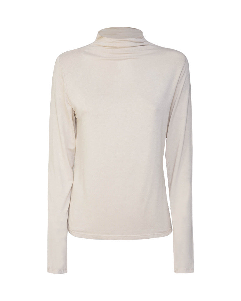 Viskose Basic Longsleeve, versch. Farben