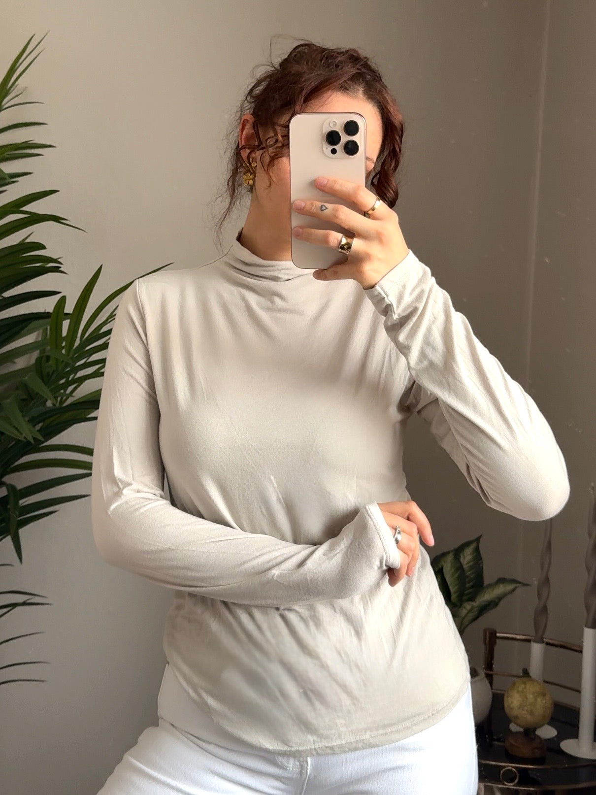 Viskose Basic Longsleeve, versch. Farben